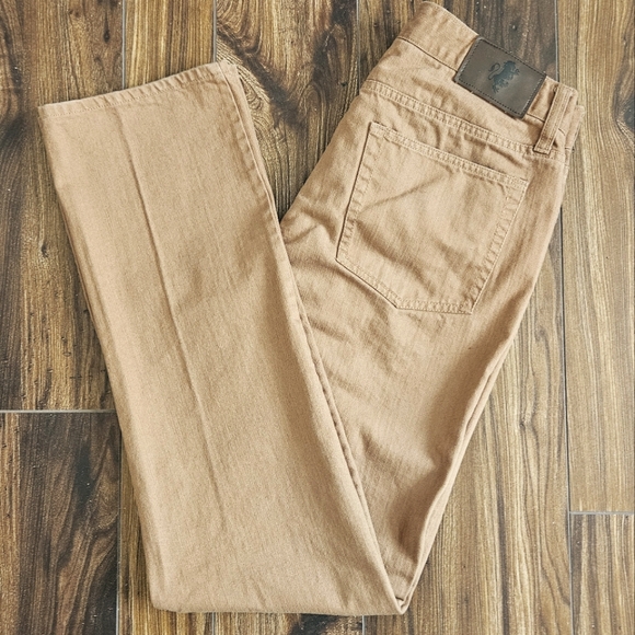 VINTAGE Stafford Prep Regular Fit Straight Leg Brown Jeans - Picture 3 of 9